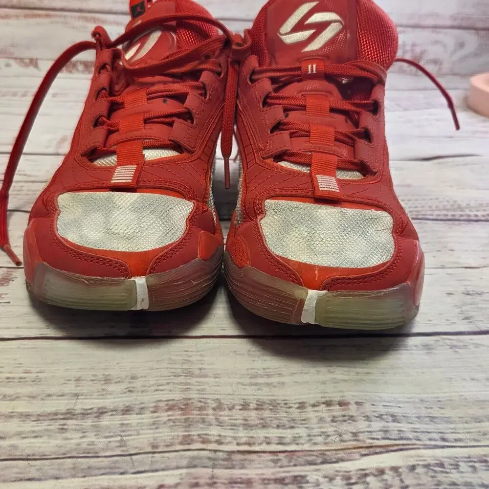 Jordan Luka 2 TB University Red White Men's Size 10.5 Basketball Shoes